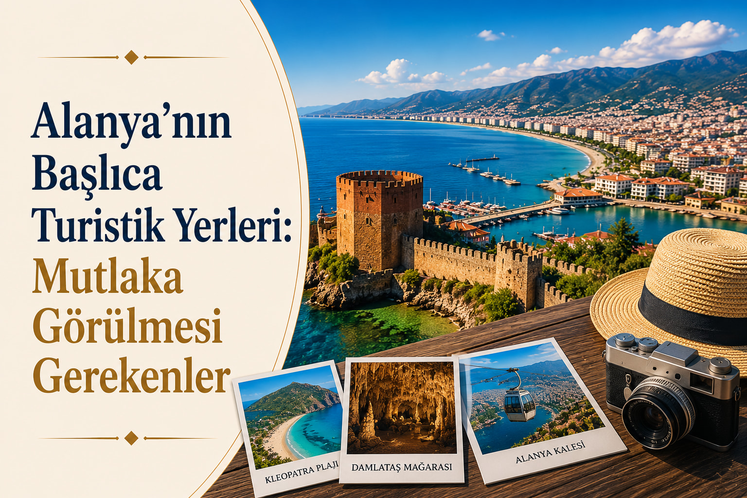 Alanya’nın Başlıca Turistik Yerleri: Mutlaka Görülmesi Gerekenler