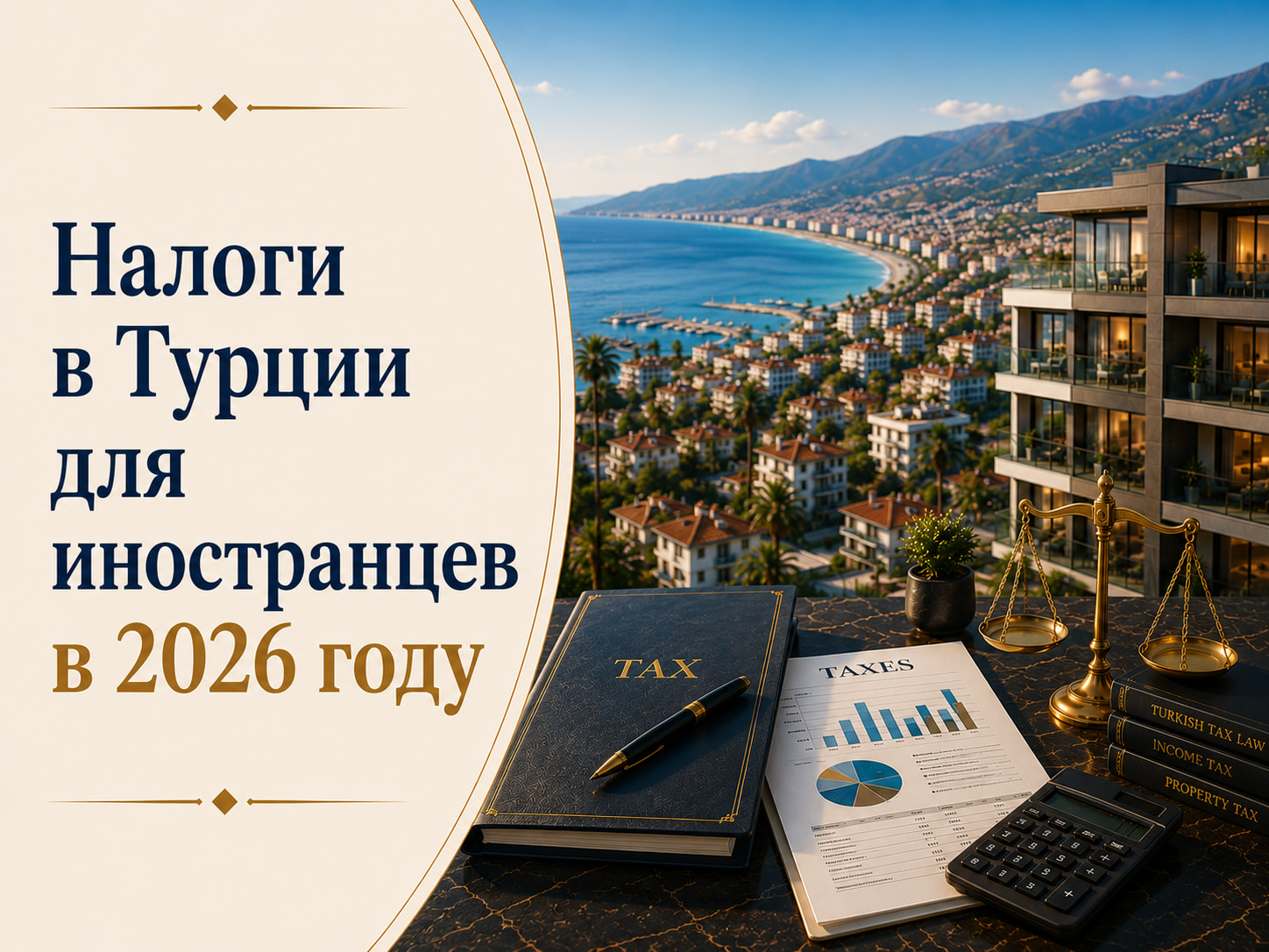 Налоги в Турции для иностранцев в 2026 году